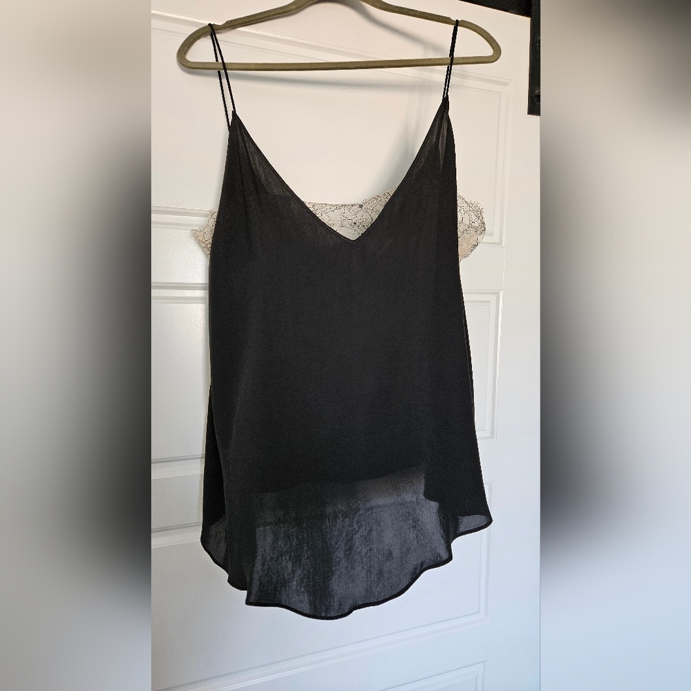 Free People black lacy top